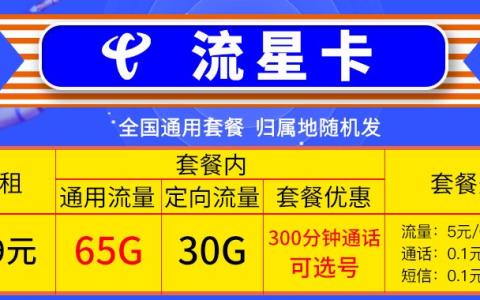 无限流量不限速套餐2022，最划算的手机卡流量多