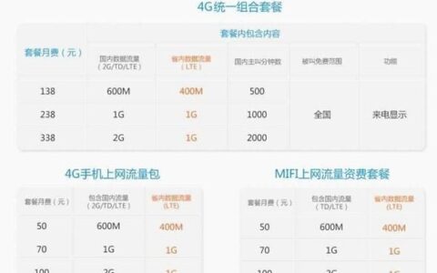 广东移动套餐价格表2023年：月租19元起，畅享流量