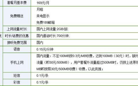 2023年电信手机套餐价格表，新老用户都看过来