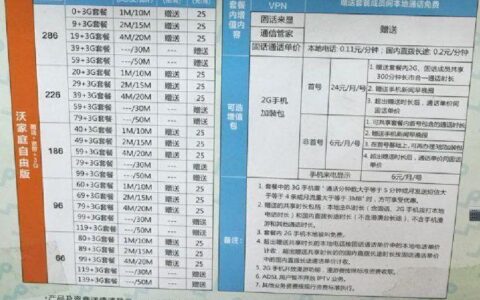 佛山联通宽带套餐价格表2023年10月最新