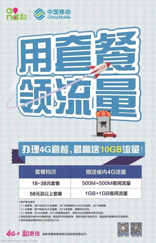 中国移动50G大流量套餐，满足你的高流量需求