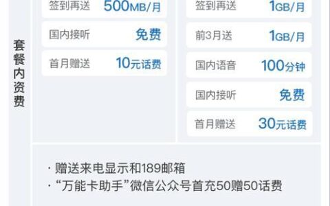 移动1元100g流量套餐怎么办理？