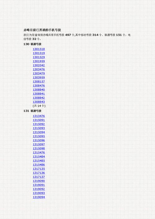 赤峰移动号段选号攻略，教你如何选到一个好号