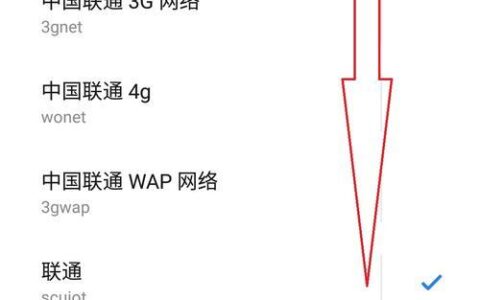 联通流量卡5GAPN设置详细教程