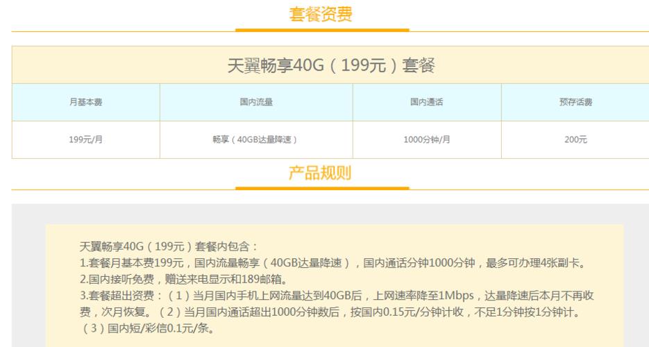 199电信卡套餐介绍：满足你的多方需求